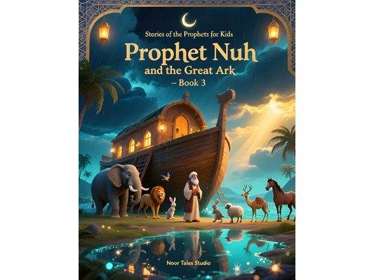 Stories of the Prophets for Kids: Prophet Nuh and the Great Ark - Book 3: A Heartwarming Islamic Story About Faith, Patience, Trust, and Hope