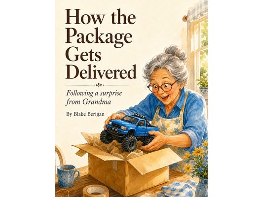 How the Package Gets Delivered: Let's Follow a Surprise from Grandma
