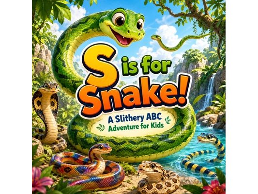 S is for Snake!: A Slithery ABC Adventure for Kids