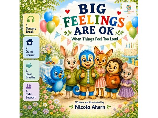 Big Feelings Are OK When Things Feel Too Loud: A gentle story about sensory overwhelm, noisy environments, emotional regulation and finding calm when