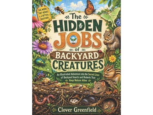 The Hidden Jobs of Backyard Creatures: An Illustrated Adventure into the Secret Lives of Backyard Insects and Rodents That Keep Nature Alive