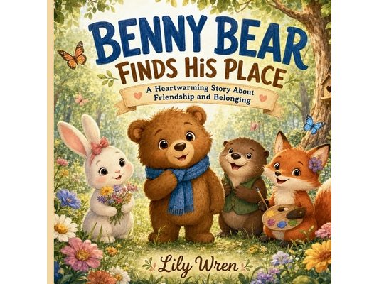 Benny Bear Finds His Place: A Heartwarming Story About Friendship and Belonging