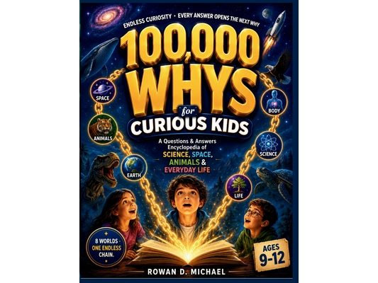 100,000 WHYS for Curious Kids Ages 9-12: A Questions & Answers Encyclopedia of Science, Space, Animals & Everyday Life - Where Every Answer Opens the