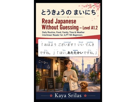Read Japanese Without Guessing - Level A1.2: とうきょうの まいにち - Daily Routine, Food,
