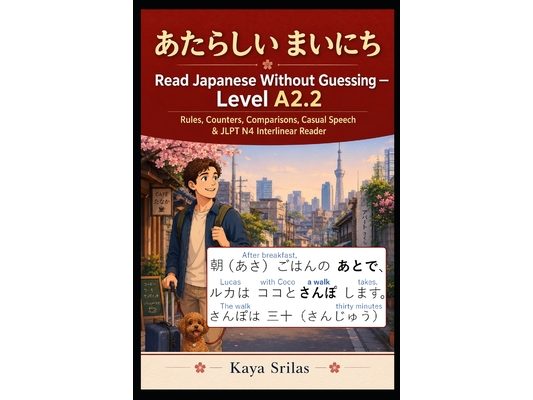 Read Japanese Without Guessing - Level A2.2: にほんの くらし - Rules, Counters, Comparisons, Casual Speech &