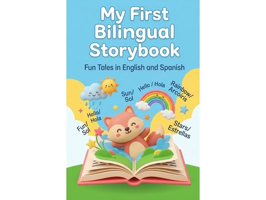 My First Bilingual Storybook: English-Spanish Learning for Kids: Short Stories for Toddlers and Early Readers with Parallel Text