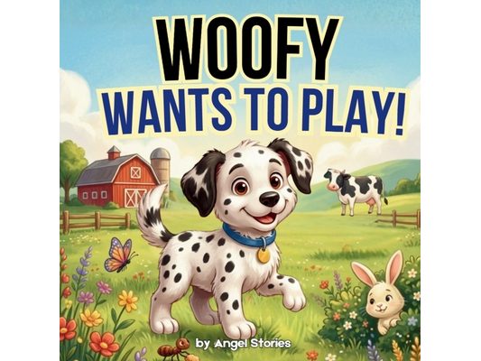 Woofy Wants To Play: A Sweet Farm Dog Story About Friendship, Kindness, Patience, and Making New Friends: A Heartwarming Animal Picture Book for Toddl