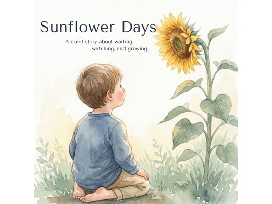 Sunflower Days: A quiet story about waiting, watching, and growing