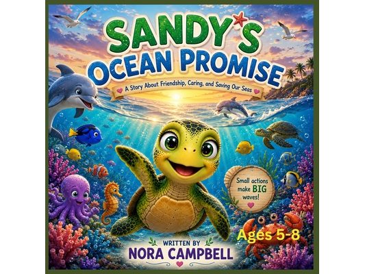 Sandy's Ocean Promise: A Story About Friendship, Caring, and Saving Our Seas Ages 5-8