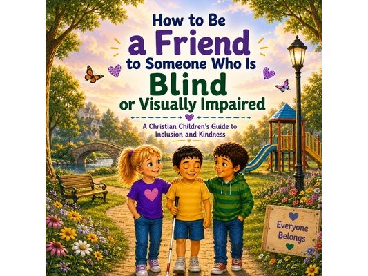 How to Be a Friend to Someone Who Is Blind or Visually Impaired: A Christian Children's Guide to Friendship, Inclusion, and Kindness