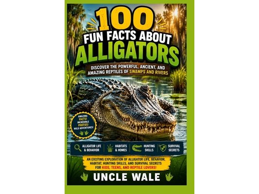 100 Fun Facts About Alligators: Discover the Powerful, Ancient, and Amazing Reptiles of Swamps and Rivers: An Exciting Exploration of Alligator Life,