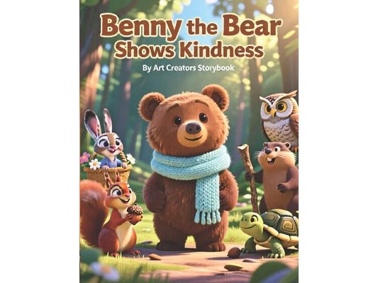 Benny the Bear Shows Kindness: A Kindness-Building Woodland Story About Empathy, Helping Others, and Making a Positive Difference for Ages 3-7