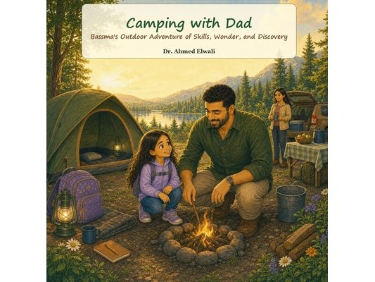 Camping with Dad: Bassma's Outdoor Adventure of Skills, Wonder, and Discovery