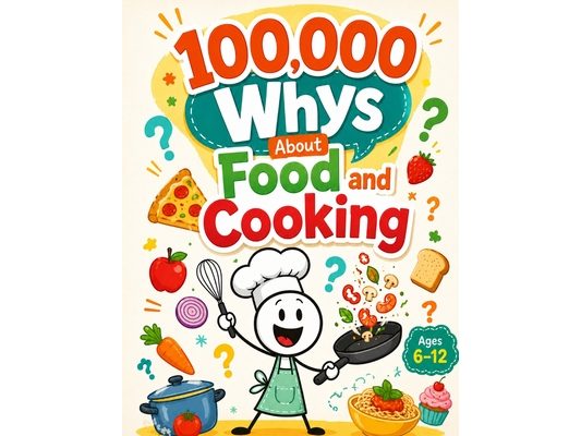 100,000 Whys About Food and Cooking: 350 Questions and Answers About Everything You Ever Wanted to Know About Food for Curious Kids Ages 6-12