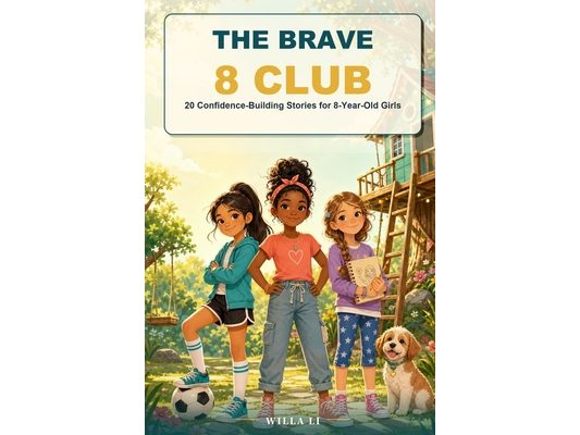 The Brave 8 Club: 20 Confidence-Building Stories for 8-Year-Old Girls Who Love Animals, Sports, and Big Adventures