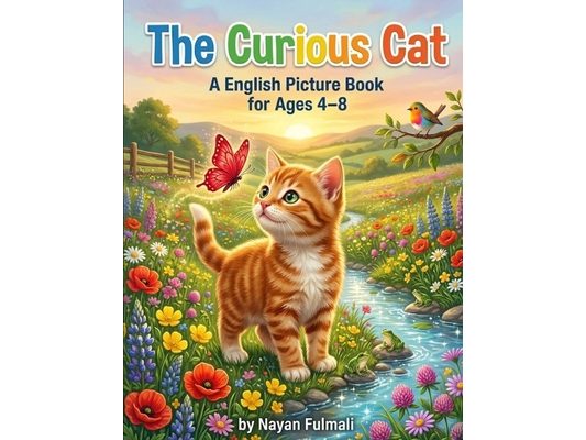 The Curious Cat: An English Picture Book About Curiosity, Adventure, and Discovery for Ages 4-8