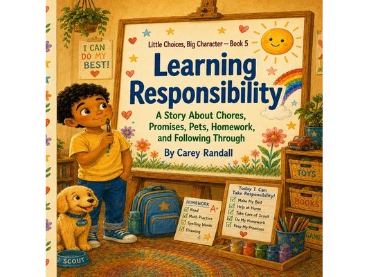 Learning Responsibility: A Story About Chores, Promises, Pets, Homework, and Following Through