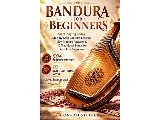 Bandura for Beginners: Start Playing Today: Step-by-Step Bandura Lessons, 50+ Practice Patterns & 10 Traditional Songs for Absolute Beginners