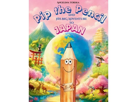 Pip the Pencil and His Big Adventure to Japan: A Fun Children's Picture Book About Japan, Friendship, and Curiosity