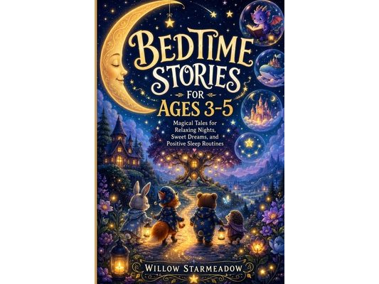 Bedtime Stories for Age 3-5: Magical Tales for Relaxing Nights, Sweet Dreams, and Positive sleep Routines