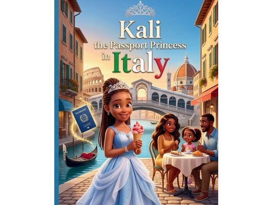 Kali the Passport Princess in Italy