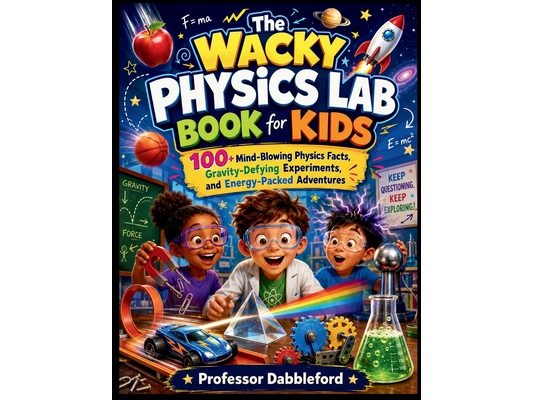 The Wacky Physics Lab Book for Kids: 100+ Mind-Blowing Physics Facts, Gravity-Defying Experiments, and Energy-Packed Adventures