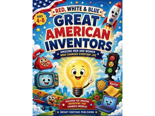 Red, White & Blue Great American Inventors: Amazing Men and Women Who Changed Everyday Life