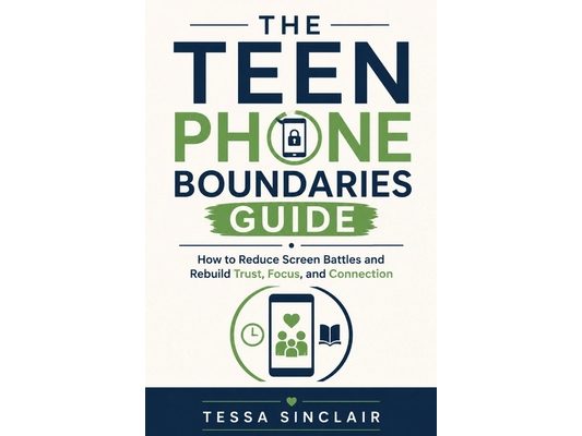 The Teen Phone Boundaries Guide: How to Reduce Screen Battles and Rebuild Trust, Focus, and Connection
