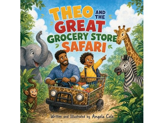 Theo and the Great Grocery Store Safari: A Picture Book About Imagination, Everyday Adventures, and a Heartwarming Father-Son Story for Kids Ages 3-8