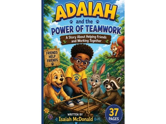 Adaiah and the Power of Teamwork: A Story about helping Friends and Working Together