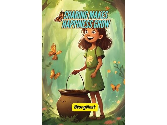 Sharing Makes Happiness Grow: A Heartwarming Children's Story About Kindness, Generosity, and Friendship Moral Picture Book for Kids Ages 4-10