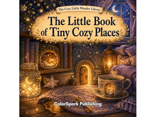 The Little Book of Tiny Cozy Places: A Cozy Rhyming Picture Book of Secret Nooks, Hidden Doors, and Miniature Worlds