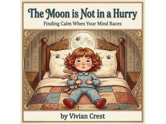The Moon is Not in a Hurry: A Bedtime Story to Calm Busy Minds: An Illustrated Picture Book for Kids to Find Calm when there Mind Races