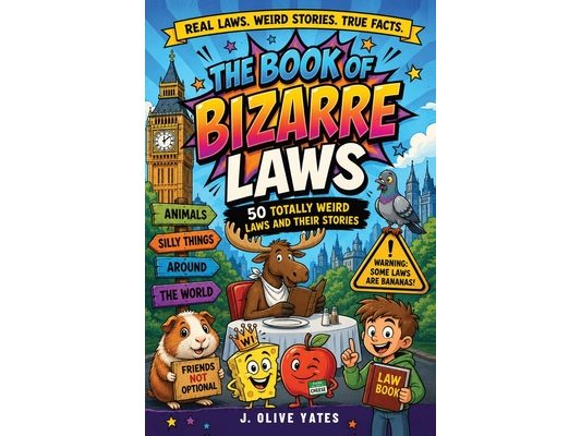The Book of Bizarre Laws: 50 Totally Weird Rules and Their Stories: Plus Tips for Busting Myths, Middle Grade Series for Ages 8-12