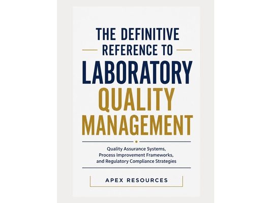 The Definitive Reference to Laboratory Quality Management: Quality Assurance Systems, Process Improvement Frameworks, and Regulatory Compliance Strate