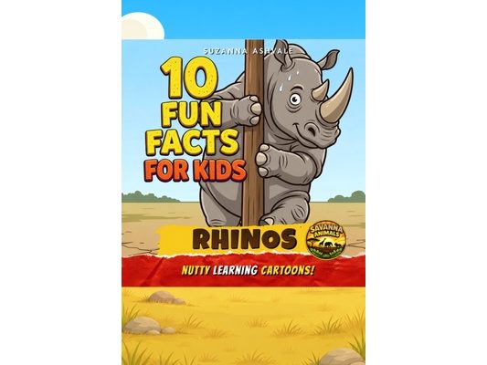 Rhinos: 10 Fun Facts for Kids - Nutty Learning Cartoons!