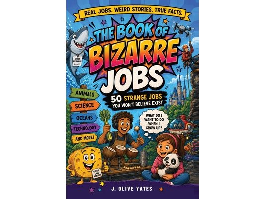 The Book of Bizarre Jobs: 50 Strange Jobs You Won't Believe Exist: Curiosities for Ages 8-12, Middle Grade Career Inspiration