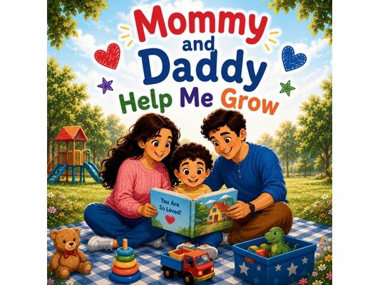 Mommy and Daddy Help Me Grow !: A Heartwarming Rhyming Picture Book for Ages 0-7 About Family Love, Kindness, and Confidence