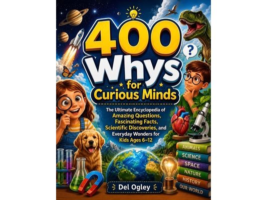 400 Whys for Curious Minds: The Ultimate Encyclopedia of Amazing Questions, Fascinating Facts, Scientific Discoveries, and Everyday Wonders for Kids A