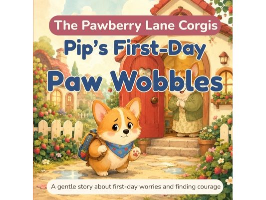 The Pawberry Lane Corgis: Pip's First-Day Paw Wobbles (A Gentle Story About First-Day Worries and Finding Courage)