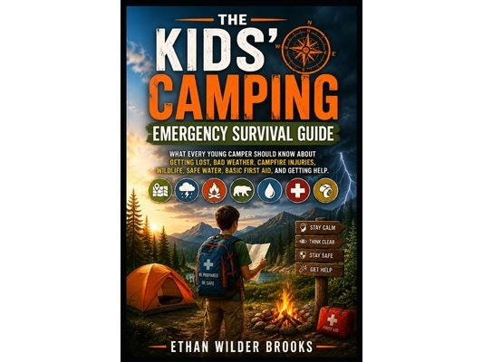 The Kids' Camping Emergency Survival Guide: What Every Young Camper Should Know About Getting Lost, Bad Weather, Campfire Injuries, Wildlife, Safe Wat