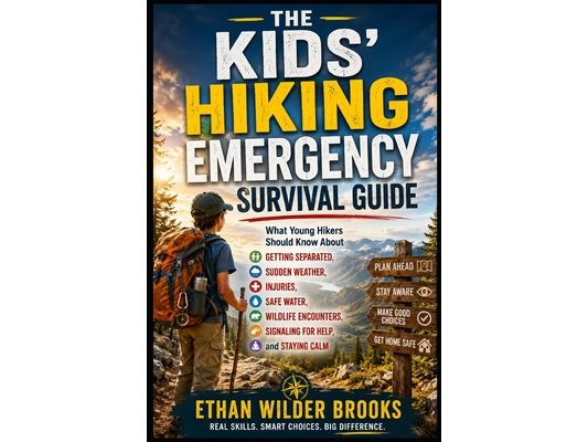 The Kids' Hiking Emergency Survival Guide: What Young Hikers Should Know About Getting Separated, Sudden Weather, Injuries, Safe Water, Wildlife Encou