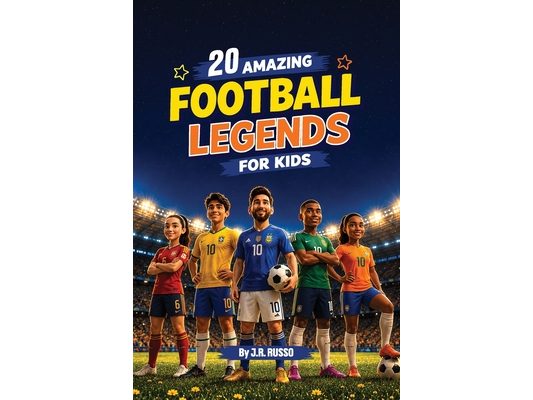 20 Amazing Football Legends for Kids: Discover the Greatest Players, Unforgettable Moments, and Life Lessons for Young Readers Ages 8-12