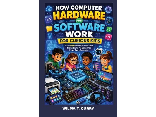 How Computer Hardware and Software Work for Curious Kids: A Fun Stem Adventure to Discover the Parts and Programs That Power Every Computer: Computer