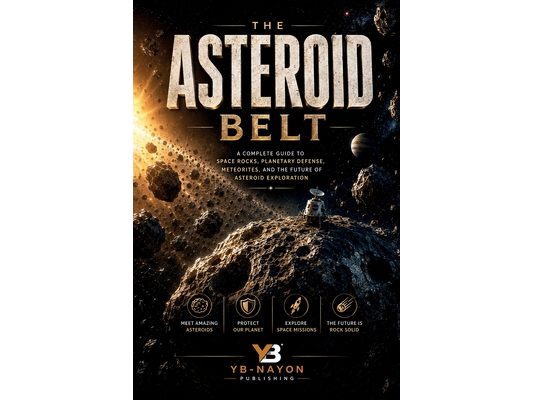 The Asteroid Belt: A Complete Guide to Space Rocks, Ceres, Vesta, Meteorites, Planetary Defense, the DART Mission, and Asteroid Mining for Kids Ages 8