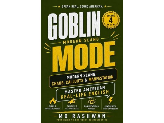 English Slang: Master American Real-Life English - Volume 4: Goblin Mode: Chaos, Callouts, Burnout, Manifestation & Unhinged Gen Z Internet Vocabulary