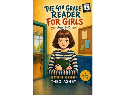 The 4th Grade Reader for Girls: 12 Short Stories for 4th Grade Reader Girls to Build Reading Confidence: Earn a Badge After Every Story - Perfect for
