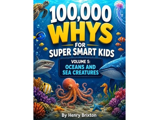 100,000 Whys for Super Smart Kids: Volume 5: Oceans and Sea Creatures