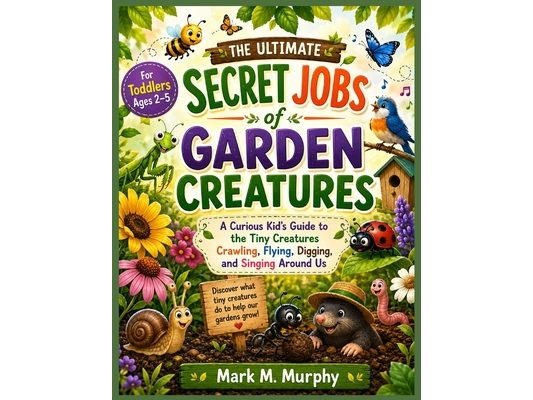 The ultimate Secret Jobs of Garden Creatures for Toddlers Ages 2-5: A Curious Kid's Guide to the Tiny Creatures Crawling, Flying, Digging, and Singing