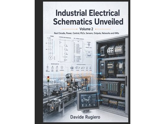 Industrial Electrical Schematics Unveiled - Volume 2: Real-world circuits, power, control, PLCs, sensors, outputs, networks and HMIs